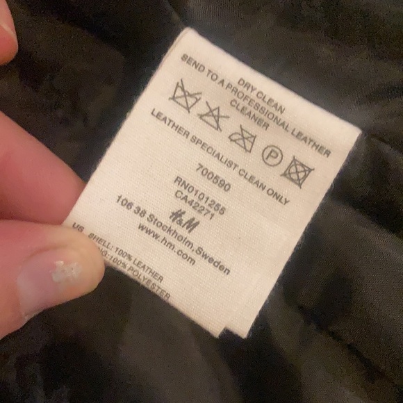 H&M Wild Child Leather Jacket - Picture 15 of 17